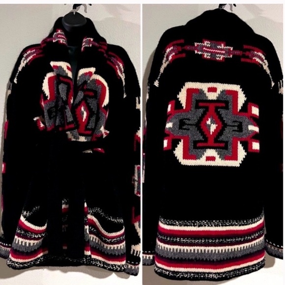 Ralph Lauren Sweaters - Vintage Ralph Lauren Oversized Wool Cardigan